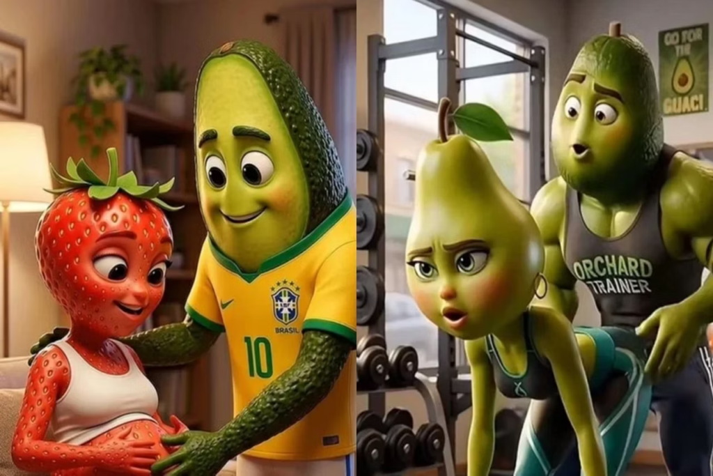 Fenomeno de las novelas de frutas y videos de IA