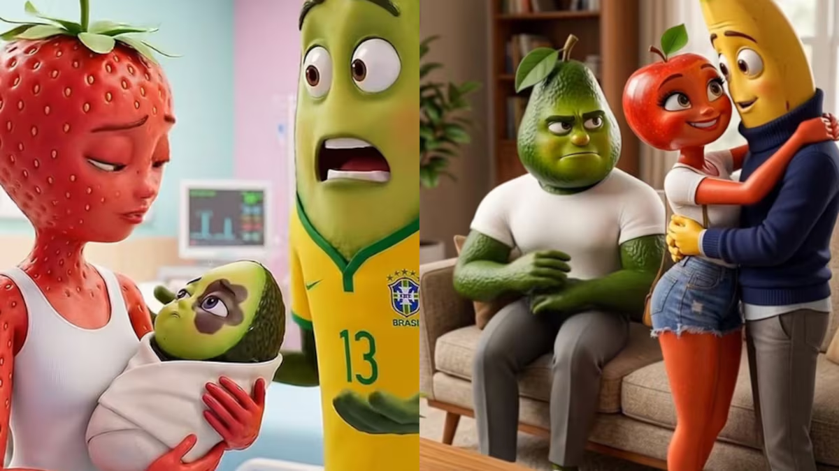 ¿Cómo funciona la creación de la telenovela de frutas?